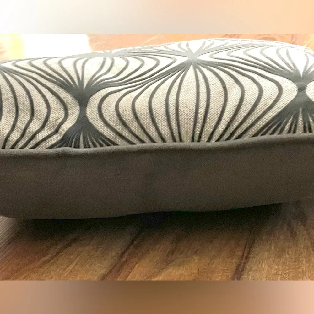 One (1) Beautiful Textured Pillow